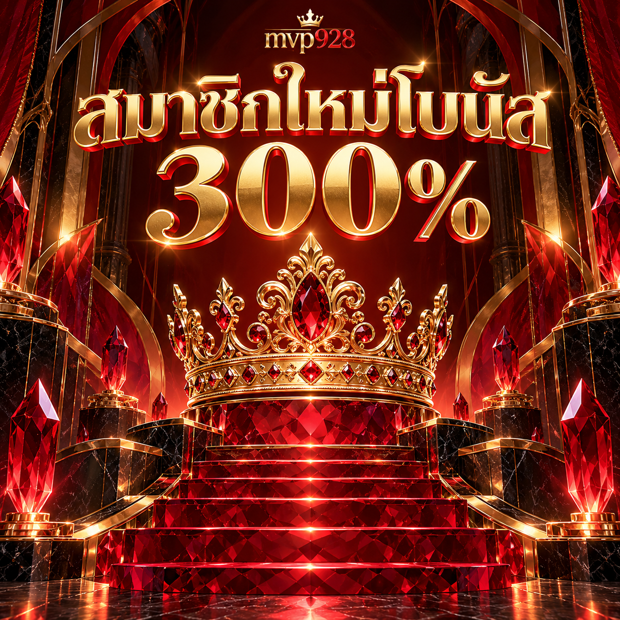 โปรโมชั่น mvp928 สมาชิกใหม่โบนัส 300%